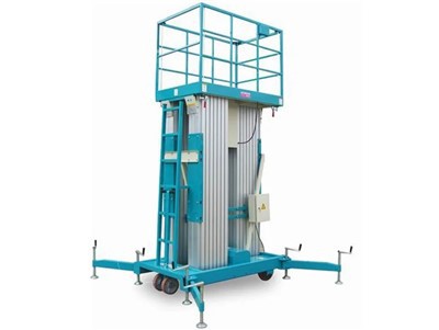 Nền tảng nâng hợp kim nhôm ba cột